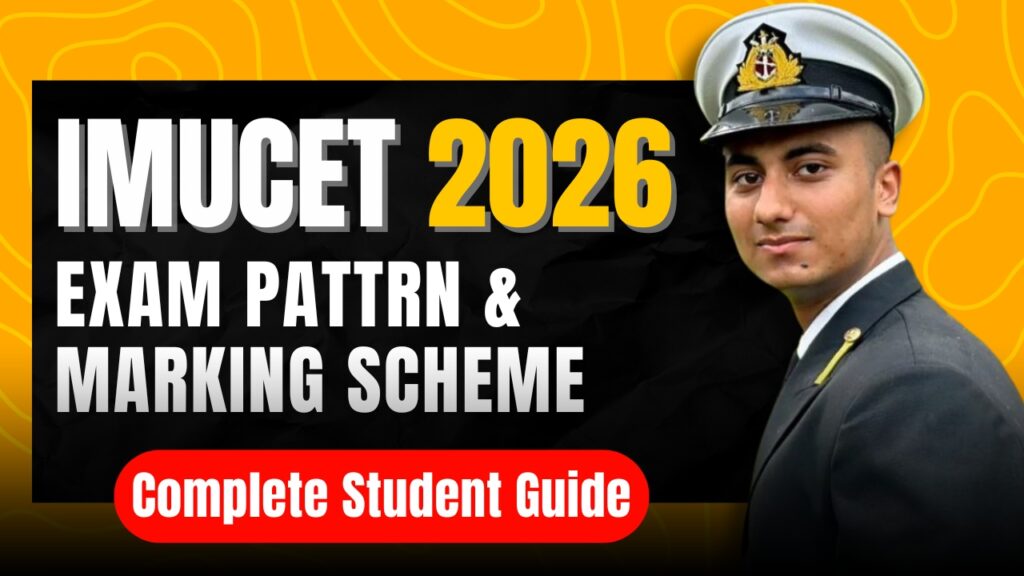 IMUCET 2026 exam pattern subject wise marking scheme and exam structure