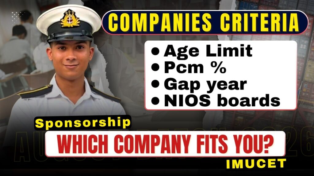 merchant navy sponsorship companies eligibility